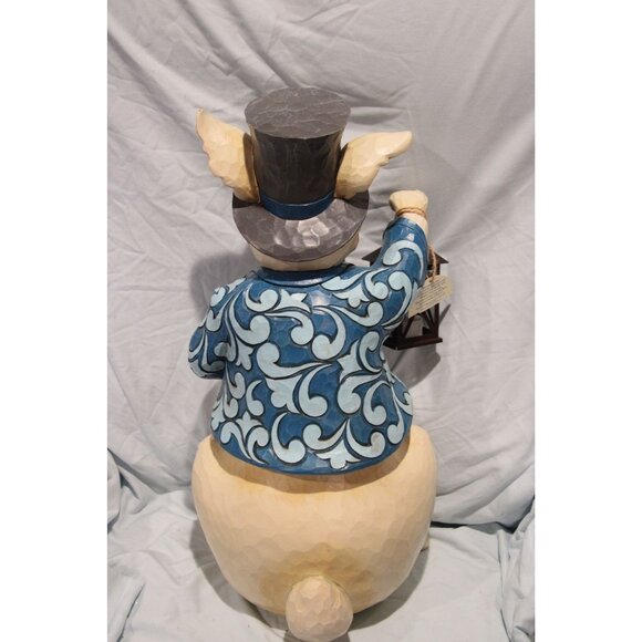 Jim Shore Easter Bunny 19" Heartwood Creek w/ Lighted Lantern 6003367 2018 - Picture 4 of 7